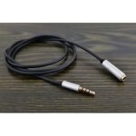 Câble dextension audio 1 mètre jack mâle 35 mm vers femelle 35mm rallonge Câble dextension audio 1 mètre jack mâle 35 mm vers femelle 35mm rallonge