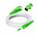 Cable fibre optique sc / apc - sc / apc pour orange sfr bouygues freebox sosh red by sfr rallonge fibre ...