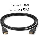 Cble hdmi 1m / 2m / 3m / 5m high speed 4k 3d ultra hd 1080p hdtv ps4 / ps5 / switch longueur 1 mtre ...