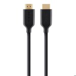 Cble hdmi - belkin - high speed w ethernet - 5 m - dor et noir