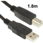 C�ble imprimante usb 2. 0 a m�le / b m�le 1. 8m