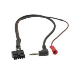 Câble lead autoradio - generique - jvc - noir - interface commande volant - universel Câble lead autoradio - generique - jvc - noir - interface commande volant - universel