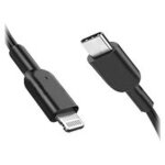 C�ble lightning dlh dy - tu4090b - pour usb - c (m) - 1 m - pour apple ipad / iphone / ipod