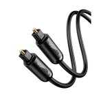 Cble optique audio numrique cordon fibre optique cble toslink male  male plaqu or compatible avec ...