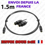 Cble audio optique - non spcifi - toslink - 15m - compatible xbox 360 ps3 - liaison numrique