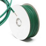 Wiltec c�ble p�riph�rique 250 m 27 mm ? fil robot tondeuse de d�limitation ? aluminium �tain et cuivre ...