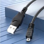 Cble photocble usb uc - e6 pour appareil photo nikon d3000 d3200 d5000 d5100 d5200 d5300 dslr cble ...