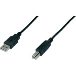 Cble de raccordement usb - digitus - 0. 50 m - double blindage - conducteur central en cuivre