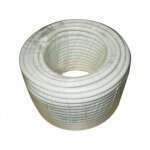 C�ble de raccordement - electraline - vatca 17 - 25 m - blindage tresse et aluminium - blanc