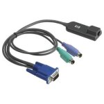 Cble de rallonge vido / usb - hp - proliant dl380 gen9 - usb 2. 0 - interface cac - noir
