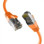 C�ble r�seau - efb - 15 m - cat. 8. 1 40 gbit / s - rj45 blind� plaqu� or - protection anti - torsion ...