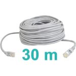 Cble rseau ethernet rj45 30m cat routeur modem ordinateur pc box internet
