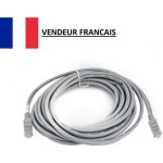 Câble réseau ethernet rj45 5m cat routeur modem ordinateur pc box internet Câble réseau ethernet rj45 5m cat routeur modem ordinateur pc box internet