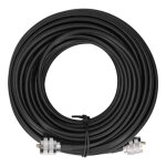 C�ble rf coaxial rg - 58 pl259 uhf m�le vers pl259 fils de convertisseur rg58 15m