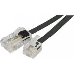 Cble tlphone rj11 rj45 5m noir - cble de tlphone - noir - 5m