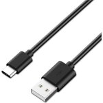 Cble usb type c noir synchro & charge pour sony xperia xz premium - xperia xa1 ultra - xperia xa1 - ...