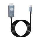 Cble hdmi - hautstore - usb c vers hdmi - 4k 60hz - 2m - compatible avec surface macbook ipad
