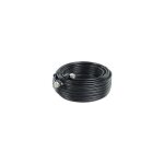 C�ble vid�o bnc - hd line - 30m - coaxial 75 ohms - connecteur dc - noir