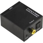 Cablemarkt - module convertisseur audio st�r�o analogique compact vers num�rique optique avec 2 entr�es ...