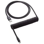 Câble de clavier - cablemod - classic coiled - usb - c vers usb type a - 150 cm - noir Câble de clavier - cablemod - classic coiled - usb - c vers usb type a - 150 cm - noir