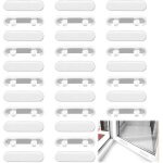Cache aeration fenetre pvc 30 pi�ces busette de drainage cache tempete fenetre fen�tre capuchons extr�mit� ...