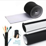 Cache cable300cm flexible cble rangement organisateur et protecteu pour cbles lectriques