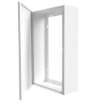 Coffret dhabillage atole pour tableaux électriques 13 modules en acier blanc - h. utile : 480 mm Coffret dhabillage atole pour tableaux électriques 13 modules en acier blanc - h. utile : 480 mm
