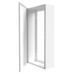 Coffret dhabillage atole pour tableaux électriques 13 modules en acier blanc - h. utile : 610 mm Coffret dhabillage atole pour tableaux électriques 13 modules en acier blanc - h. utile : 610 mm