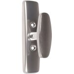 Cache cr�mone bouton inox type map 9 - gris - inox - brillant