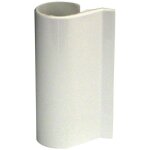 Cache fiche - ferco - unijet - blanc - compatible bois et pvc - installation facile