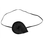 Cache - oeil de pirate - boland - accessoire de costume - polyester / �lasthanne noir - mixte