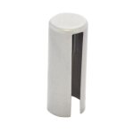 Cache paumelle nylon blanc