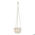 Cache - pot suspendu wild cramique blanc d17xh105cm - atmosphera createur dinterieur