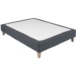 Cache - sommier coton jersey anthracite 160x190  180x200 - anthracite - terre de nuit