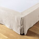Cache - sommier gaa toutes dimensions gaze de coton - gaia pampa - 90 x 190 cm