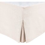 Cache sommier - home linge passion - 180 x 200 cm + 30 cm - ecru Cache sommier - home linge passion - 180 x 200 cm + 30 cm - ecru