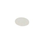 Cache vis adhsif d. 19mm plastique blanc 9 pices.
