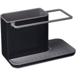Caddy - rangement evier support pour �ponge grattoir brosse liquide vaisselle lavette petit mod�le - ...