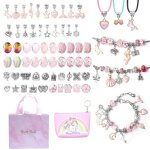 Cadeau fille 5 6 7 8 9 10 11 12 anscharms kit bracelet de fabrication bijoux et perles pour enfant jouetcadeau ...