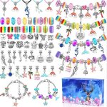Cadeau fille kit bracelet fille per 6 - 12 ans fabrication bijoux jouetperles enfant breloque creation ...