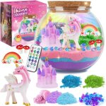 Cadeau licorne - kit de terrarium - id�e cadeau danniversaire filles 4 5 6 7 8 9 10 11 12 ans?jouet licornevei ...