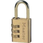 Cadenas  combinaison en laiton massif - master lock - anse 25mm - jaune