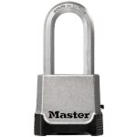 Cadenas haute scurit - master lock - m176eurdlh - zinc - anse xl - extrieur