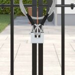 Cadenas - vidaxl - verrou 2 pcs - argent� - fer - 5 x 19 x 45 cm
