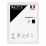 Cadre photo 30x40 cm ceanothe - blanc eternel Cadre photo 30x40 cm ceanothe - blanc eternel
