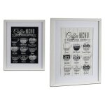 Cadre - bois - blanc - 3 x 53 x 43 cm - rectangulaire - contemporain Cadre - bois - blanc - 3 x 53 x 43 cm - rectangulaire - contemporain