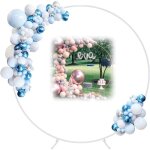 Cadre darche de ballon de cercle support de toile de fond en arc rond pour anniversaire f�te mariage ...