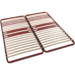 Cadre  lattes morphologique 5 zones bultex 2x80x200