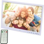 Cadre numérique 15 pouces - yonis - hd - résolution 1280x800 - lecteur mp3 et vidéo - couleur blanc Cadre numérique 15 pouces - yonis - hd - résolution 1280x800 - lecteur mp3 et vidéo - couleur blanc