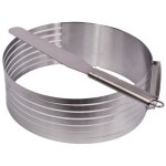 Cadre � p�tisserie - brunbeste - r�glable - acier inoxydable - diam�tre 26 - 30 cm - hauteur 85 cm